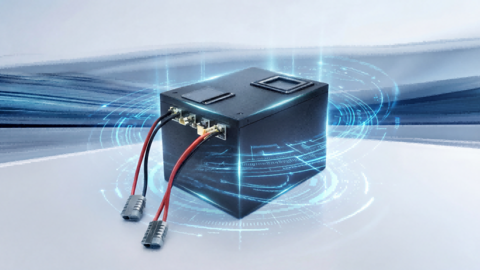 Intelligent robot battery